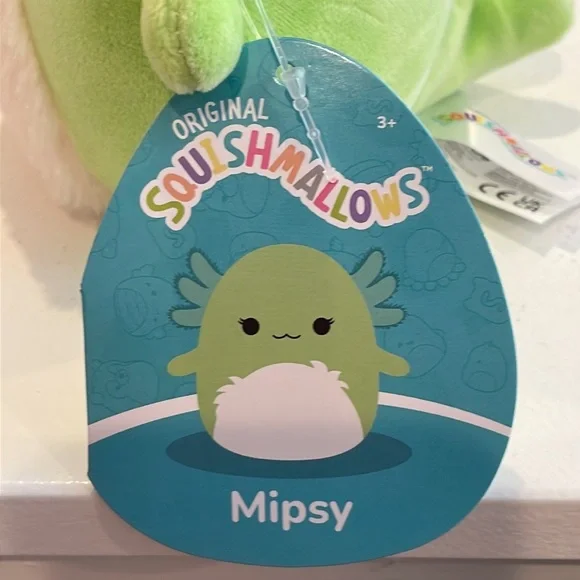 ⚡️NWT 5” Mipsy the Green Axolotl Squishmallow - Picture 3 of 4